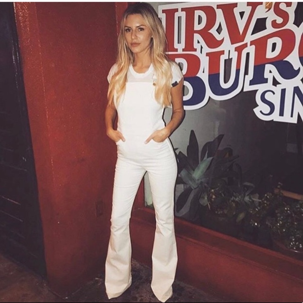SSO Second Skin Overalls White Flares SZ: S New